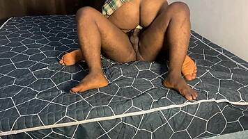 African student takes a day off for a visit