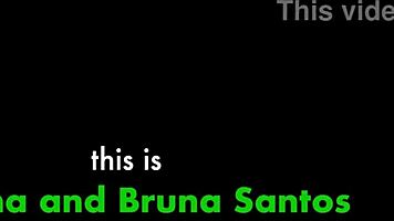 First Ever Scene Agatha And Bruna Santos Together