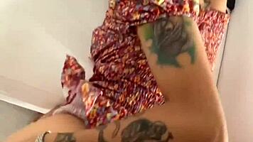 blonde latina takes rough pounding after deepthroat