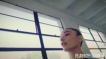Tiny latina teen Emily Willis goes nude for playboy