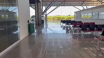 Girl Leaves Bus Terminal With Stranger