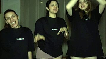College group shares wild passionate night