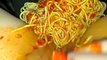 Hot Pasta In Virgin Teen Pink