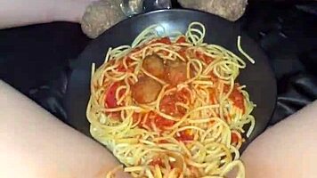 Hot Pasta In Virgin Teen Pink