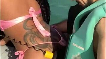 Brazilian Wife Fucks Jetski Instructor