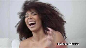 this cute ebony amateur is ready for serious fun