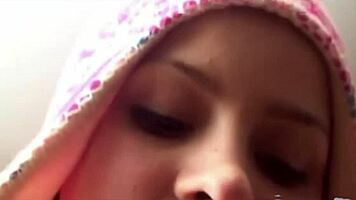 Sammy With Small Tits Masturbates Solo