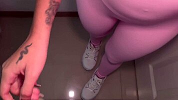 Sex in a public restroom at a fast food restaurant