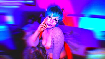 Tricky nymph cam tease session