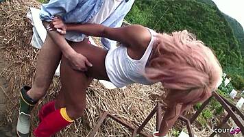 Tini japanese tanned beauty girl seduce to uncensored jav creampie outdoor fuck