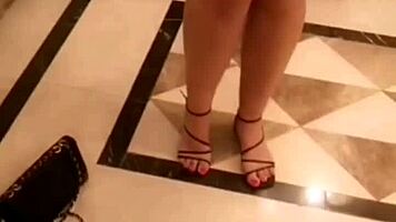 on vacation i removed my panties in the toilet