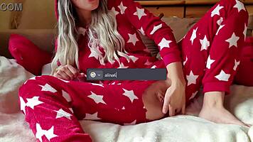 german teen in pajamas begging for deep anal?