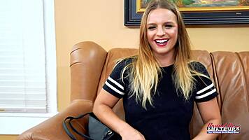 Stella Gags On Blowjob During Intense Oral Fun