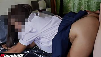Latina teen punished hard after school
