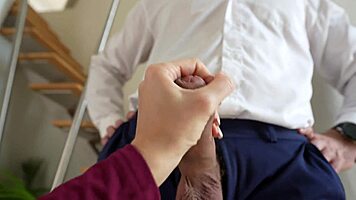 boss and secretary have hot sex at work