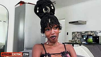 I turned this ebony 18yo into my personal fuck toy. She left craving more