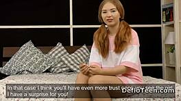 Adolescente timide Arian Sunflower doigtée dur par Amy Ledenez