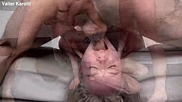 DP Genç 18+ Eva Barbie İki Sert Siki Sert Anal Fışkırmayla Alıyor