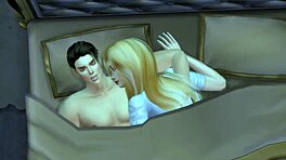 The Sims 4 показывает милую пару в сладких мечтах