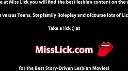 ستيب تين 18+ تقوم بفيس سيت على ستيب موم الجميلة في لعبة جنسية مجنونة