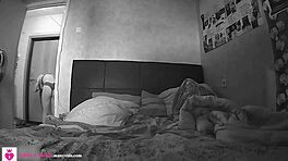 히든 카메라가 프라이빗 모먼트에서 페티트 18+ 틴 포착