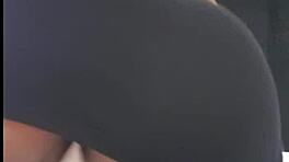 Brasileira 18+ dança devagar mostrando bunda gostosa na câmera