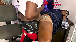 Profesoara Mea Arabă Mă Seduce în Biroul Ei