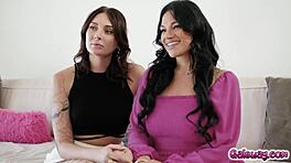 Jezabel, Mona, Charlotte ve Spencer lezbiyen dörtlüyü ateşliyor