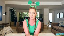 Maddy OReillyina shamrock prdel touží po hrubém hlubokém akci