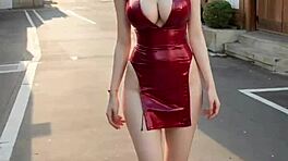 Realistic Asian AI Model Compilation of 3D Girls