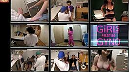 Aria Nicole říká doktor Tampa mě prcá na vyšetřovacím stole po hodinách