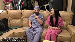 Pawg si užívá intimní chvíli s periodou a creampie