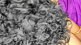 Hot Aunty's Intense Fucking Session with Hindi Audio