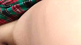 Dostum, gerçek Meksikalı öğrenci bakire kıçını not için gösteriyor!