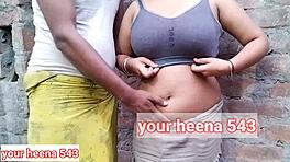 Heena Bhabhi divlja u hardcore seksu na otvorenom polju. Njeni uzdasi odjekuju unaokolo!