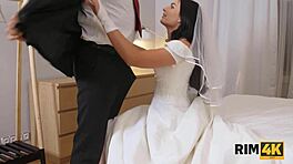 צ'יק מרימ4ק מפתה חתן לזיון ליקוק תחת פרוע