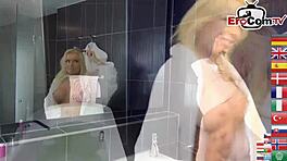 Niemiecki agent castingowy zdobywa sextreffen z hiszpańską latynoską na wakacjach