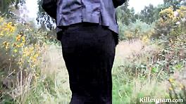 अरे, मिल्फ सिंडी वेरॉन को पब्लिक में ओल्डर गायज़ को चूसते हुए देखना चाहोगे?