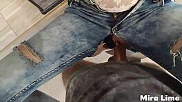 Barmen ฉีกกางเกงยีนส์เย็ดเธอแรงในสายบิ๊กไทท์ 😍