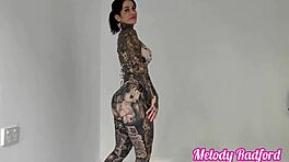 Genomskinlig mikro bikini provhaul