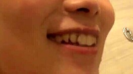 how did this beautiful japanese handle creampie and sperm?