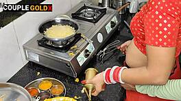 komal prepares diwali snacks while devar sneaks in for fun