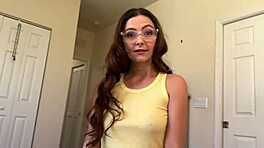 Creampie for horny teen step sister Serena Hill! So hot! 😘