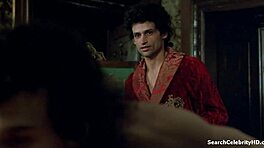 Delphine Zentout Retro Farinelli 1994 Sahnesinde Üstsüz Baştan Çıkarıyor