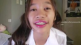 나쁜 교복녀 대학에서 귀여운 사고 쳐