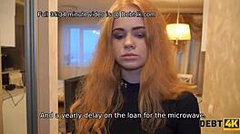 يا رجل، لازم أعطي كسي الضيق لأدفع الدين، تعرف؟