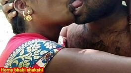 Desi Horny Girl Kisses and Fucks Friend in Forest