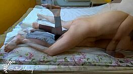 هي, هل يمكنك ملئي بكريب باي شرجي في وضع الكلب الليلة؟