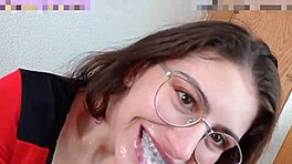 shanaxnowによるベスト18歳ティーン中出しコンパイル、ディープスロート付き