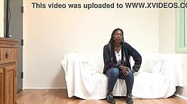 Raven May получает жёсткий анальный секс на кастинге чёрных американцев POV